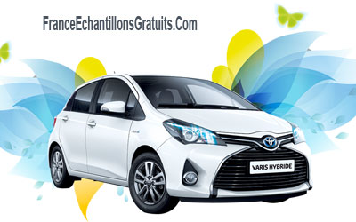 Gagnez une voiture Toyota Yaris Hybride