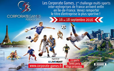 Invitations pour les "Corporate Games"