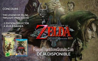 Jeux vidéo Wii U "Zelda Twilight Princess HD"