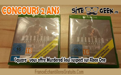 Jeux vidéo Xbox One "Murdered Soul Suspect"