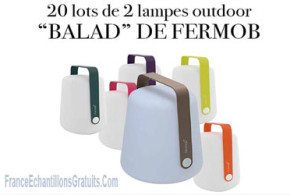 Lampes à led outdoor "Balad" Fermob