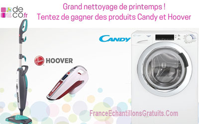 Lave-linge Candy à gagner