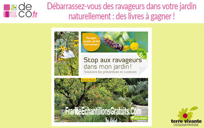 Livres "Stop aux ravageurs dans mon jardin !"