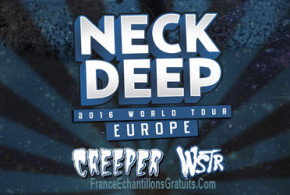 Invitations pour le concert de Neck Deep