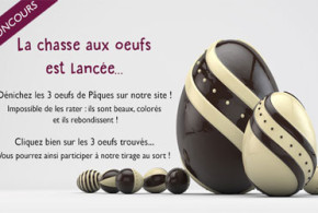 Oeuf de Pâques en chocolat