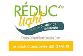 Pack ampoules LED gratuites