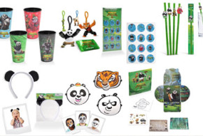Packs du dessin-animé "Kung Fu Panda 3"