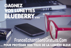 Paires de lunettes anti lumière bleue Blueberry