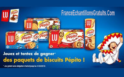 Paquets de biscuits "Pépito"