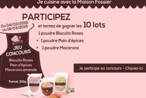 Poudres culinaires Fossier à gagner