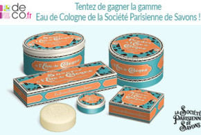 Produis de soins "La Société Parisienne de Savons"
