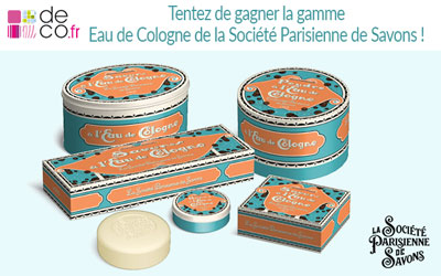 Produis de soins "La Société Parisienne de Savons"