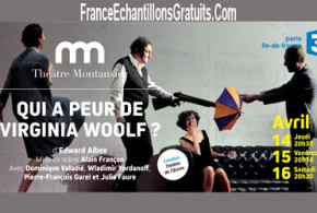 Invitations pour la pièce "Qui a peur de Virginia Woolf"