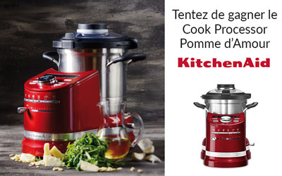 Robot Cook Processor KitchenAid Pomme d'amour