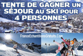 Sejour au ski pour 4 personnes