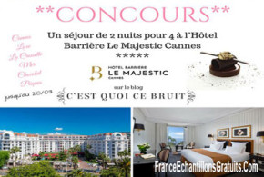 Séjourpour 4 à l'hôtel Majestic 5*