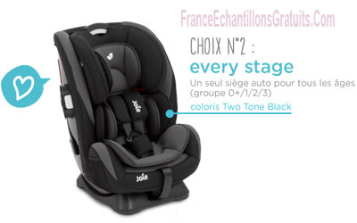 Sièges bébé à gagner