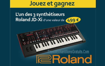 Synthétiseurs Roland à gagner