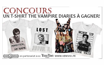 T-shirt "The vampire diaries"