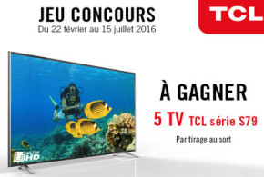 Téléviseur 4K TCL à gagner