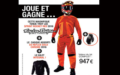 Tenue complète de cycliste VTT