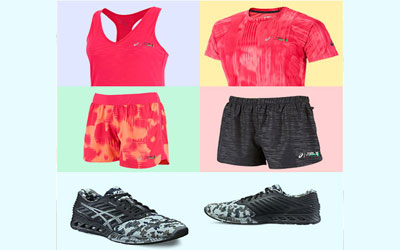 Tenue de running homme ou femme Asics