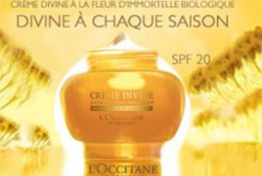 Test de produit, Crème Divine Légère de L’Occitane