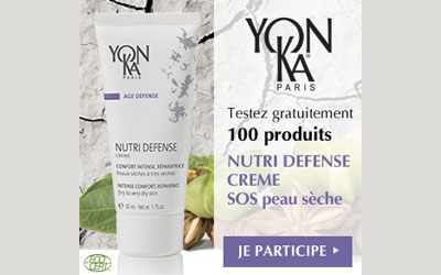 Test de produit, Crème Nutri Défense