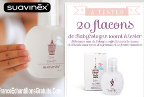 Test de produit, Flacon de Babycologne