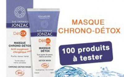 Test de produit, Masque Chrono Détox de Eau Thermale Jonzac