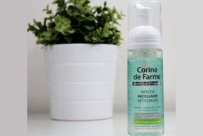 Test de produit, Mousse Micellaire Nettoyante Corine