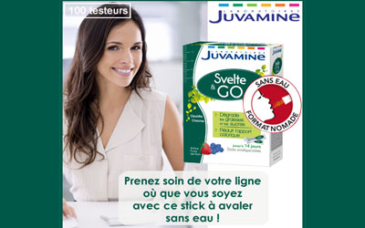 Test de produit, Svelte & Go de Juvamine