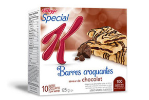 Testez SPECIAL K - Barres croustillantes choco noir