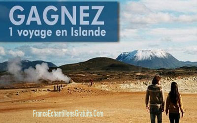 Voyage pour 2 personnes en Islande