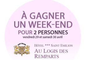 Week-end "Gastronomique" pour 2 à St-Emilion