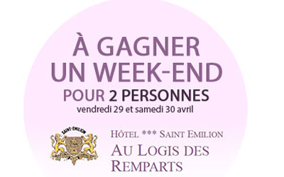 Week-end "Gastronomique" pour 2 à St-Emilion