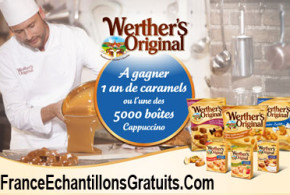 Un an de caramels Werther's Original