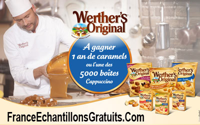 Un an de caramels Werther's Original