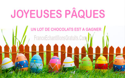 Lot de chocolats de Pâques