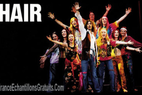 Invitations pour la comédie musicale "Hair"