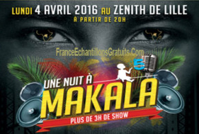 Invitations pour le concert "Une Nuit à Makala"