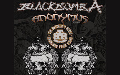 Invitations pour le concert de Black Bomb A