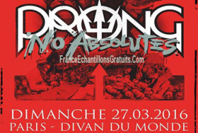 Invitations pour le concert de Prong