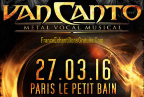 Invitations pour le concert de Van Canto