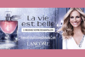 Échantillon gratuit du parfum La Vie Est Belle eau florale de Lancôme