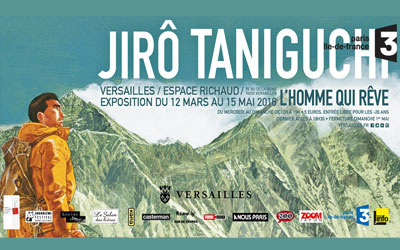 Invitations pour l'exposition "Jiro Taniguchi"