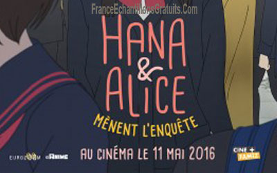 film d'animation "Hana et Alice mènent l'enquête"