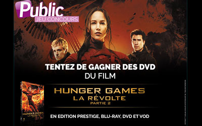 DVD du film "Hunger Games - La révolte - Partie 2"