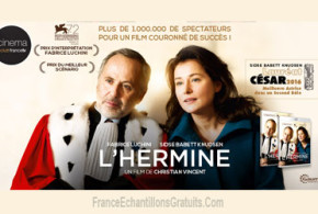 Blu-ray et DVD du film "L'hermine"