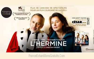 Blu-ray et DVD du film "L'hermine"